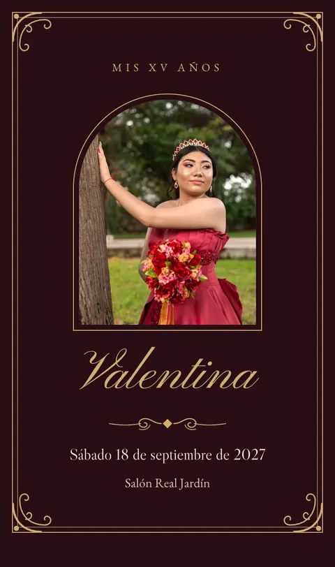 Invitación Barroco