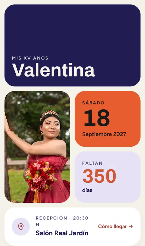 Invitación Mosaico